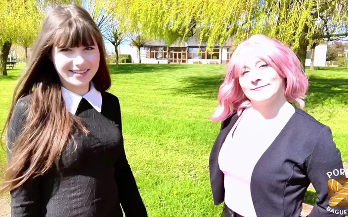 Porno Baguette: Luna and Vicky, Sexy Girls, Want to Fuck Togerther