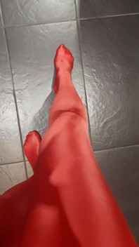 Someone Bought Me Red Tights) I Like It)