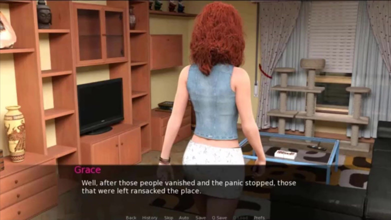 Visual Novels: Pine falls part 8