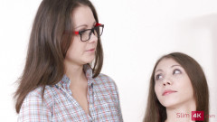 Slim4K: FFM XXX - Hard anal fucking with two good-looking girls in...