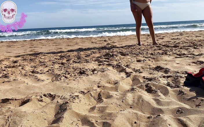 Mayay Thor X: Awek Sepanyol menghisapnya di pantai awam