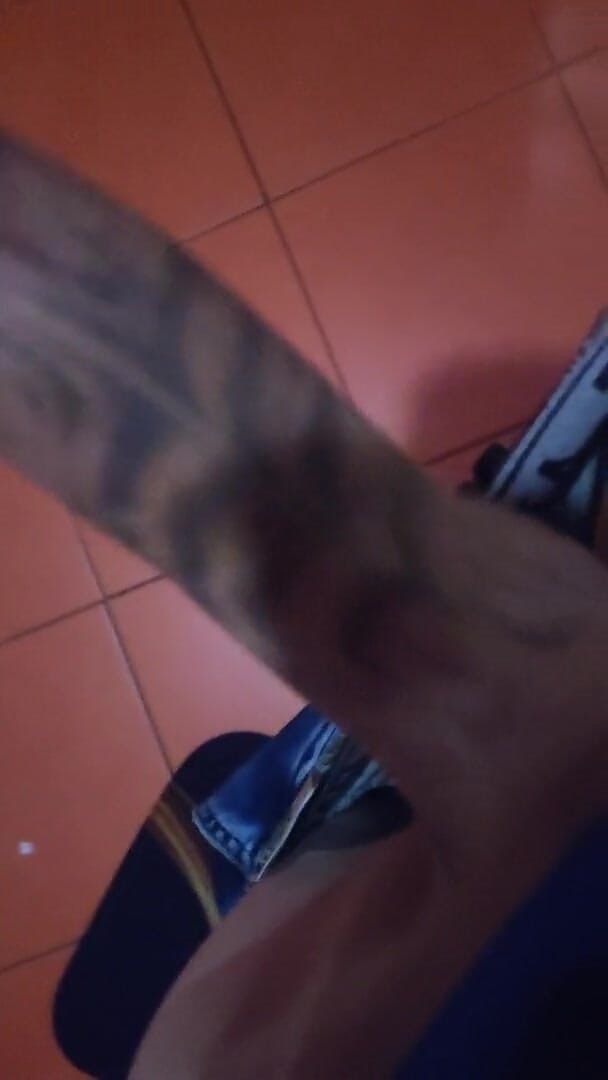 Hard big Tatooed cokk!: O Dady!