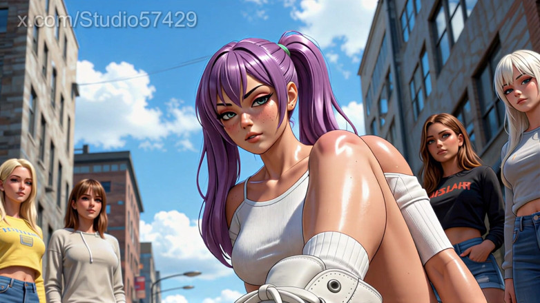 Supreme femdom: Giantess Crush in Sneakers, Converse, Foot Domination Femdom