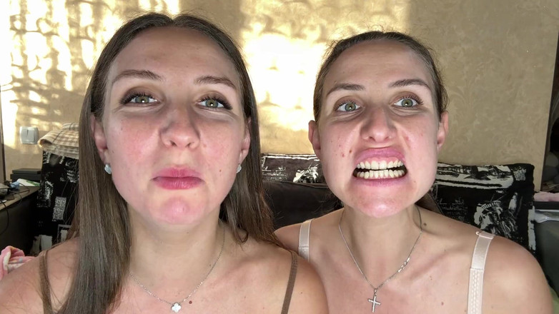 Hottie goddess: Raw Chew Bite Swallow Tease POV