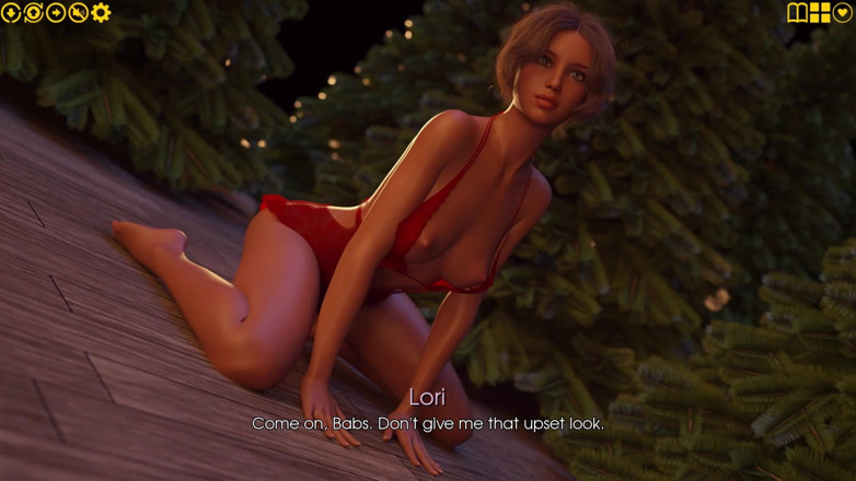3D Cartoon Porn: Zevkim 35 - Lori ve Barbara'nın Julian'a Noel hediyesi - ateşli fotoğraf çekimi, hj...