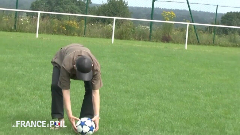 Rue Chaude: Soccer fan whore fucks stepfather and stepson
