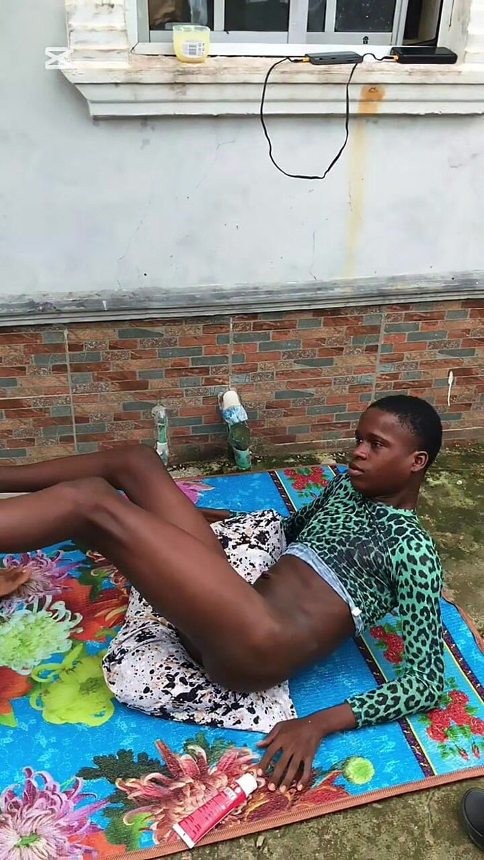 BLACKSHOOTERR: Outside His House Compound Having Anal Sex