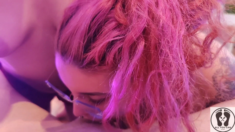 All You Can Fetish: Desperate Roommate Has Double Blowjob Facial Cum