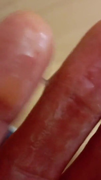Hot Masturbation Close-up with Monster Cock!