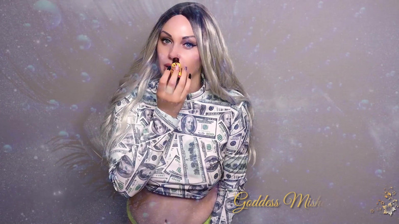 Goddess Misha Goldy: Financial-Intox, обратный отсчет спермы и инструкция по дрочке!  Я оттрахаю тебя или позволю кончить? А за сколько?