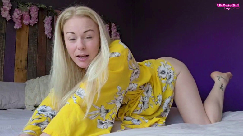 UKCuteGirl Lucy Lauren: Kız arkadaşın duştan çıkmadan önce boşalıyor