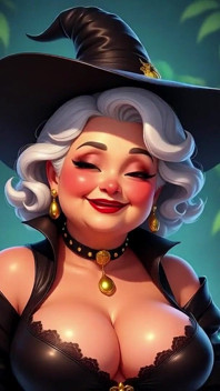 Topless Granny Animation