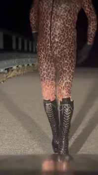 Leopard Catsuit