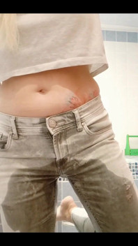 Wetting Jeans Is so Fun!