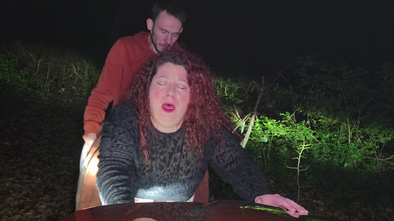 abricot sucree: Little Bitch Getting Fucked in the Middle of the Forest...