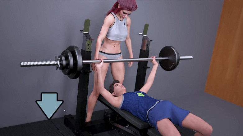 Gaming vision: Meine süße mitbewohnerin 2 gamplay mit sexszene teil 4