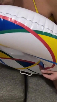 White swimring