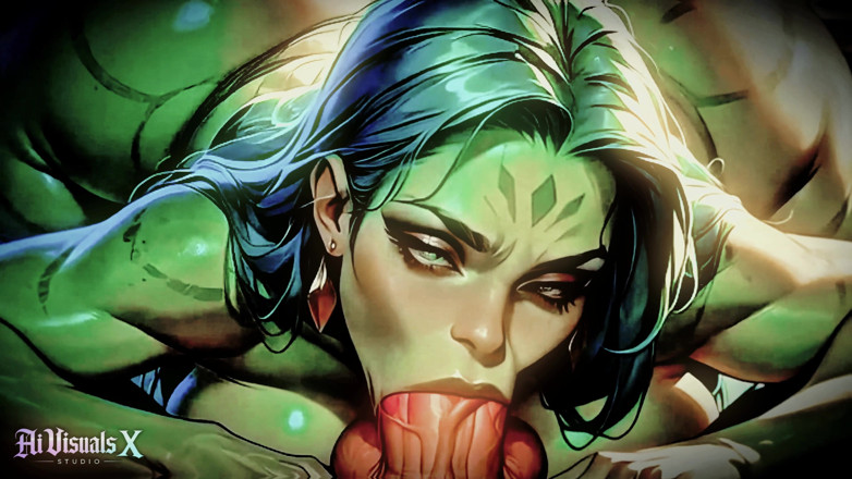 AI Visuals X: Orc Elf Alien Fantasy Blowjob &amp; Titfuck Compilation - Animated Porn (ai Generated)
