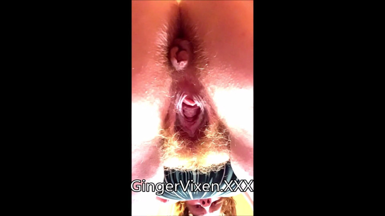 GingerVixen.XXX: Juego peludo de entrepierna de fuego