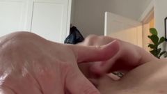 YoungEnglishBBW: Spreading Rubbing My Clit Fingering My Arsehole
