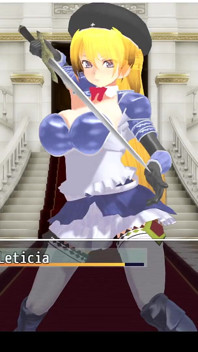 La ragazza batte Eroe leticia 1 Boko877