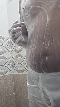 Cum in Shower