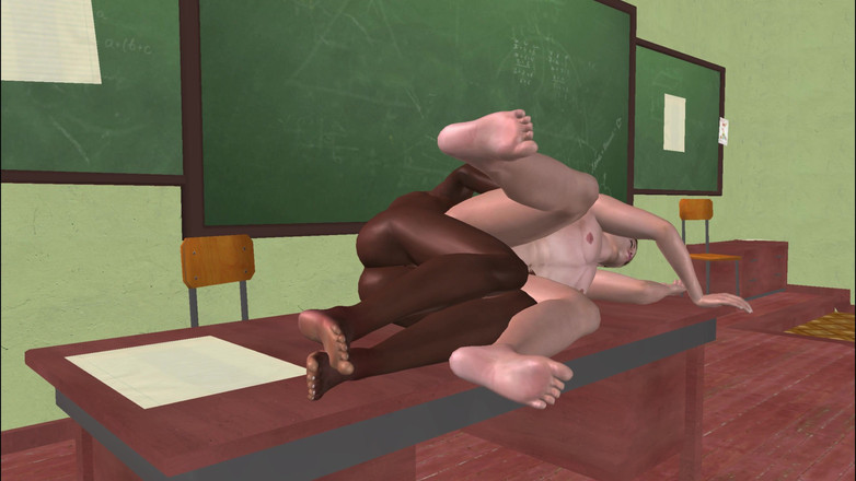 LustMen: Scenă homosexuală animată 3D - poziție pe lingură, aproape și intimă