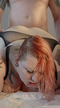 Anal und creampie mit kurvigem finnischem mädchen