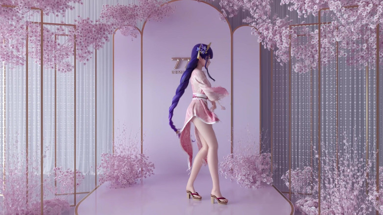 MikuMotion: Genshin Impact; Saf mutluluk toprağı; Kimono