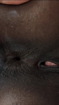 POV: zwart gapend! Mijn eerste echte kloof beukte op camera! Gewoon door ontspanning