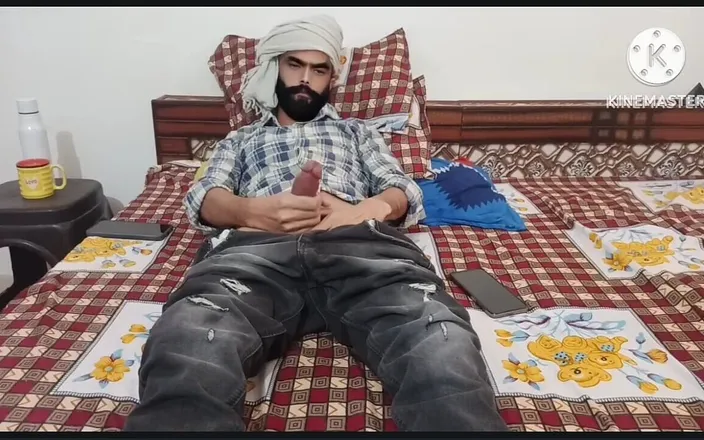 Desi__Panda: Indian Gay Boy with Big Monster Cock Masturbating