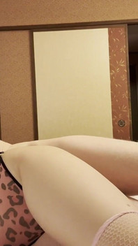 Fin sexuelle romantique à la cuillère avec creampie dans une chatte rose asiatique