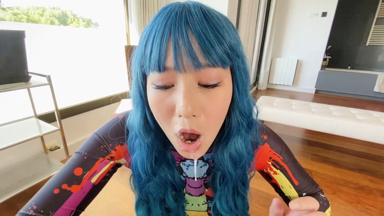 Obokozu: Blue hair x Blue Balls