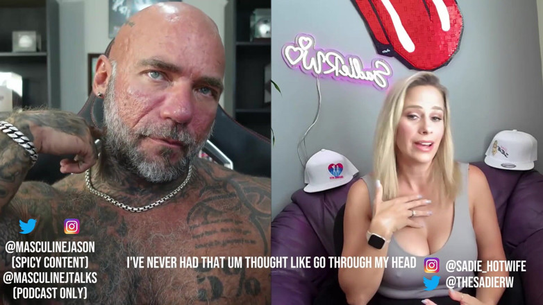 Raw and Uncensored with Masculine Jason: Порнозвезда Исповеди - Хотвайф Сади (эпизод 153)