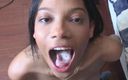 True Amateur Models: Eden West ia muie și primește o ejaculare în gura caldă