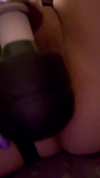 This Night Alone in My Bed with My Vibrator on the Video for My Fan Club