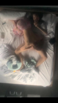 Lovingly Stirred Her Partner, Embracing the Warmth of a New Day Together