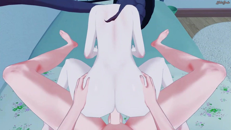 Hentai Smash: Šukání Hu Tao zezadu z vašeho POV - Genshin dopad Hentai
