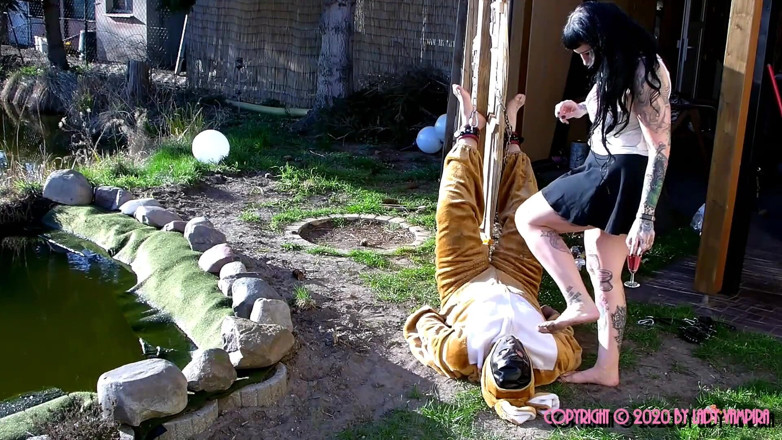 Domina Lady Vampira - SM Studio Femdom Empire: Easter bunny hunting 2/2