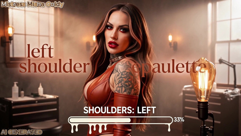 Goddess Misha Goldy: ทุกนิ้วของคุณได้รับหมึกของฉัน รอยสักทุกตัวเป็นชื่อของฉันที่เขียนไว้ที่คุณไม่สามารถลบได้