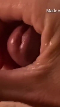 Quente de perto ejaculação de bom pau grande