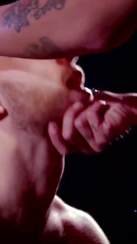 Saxon West, Alexx Desley และ Brent Taylor เย็ดกันหมู่ใน threesome