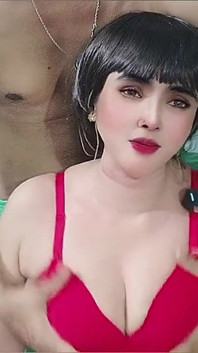 Detik peribadi romantik isteri Bangladesh eksotik dengan suami