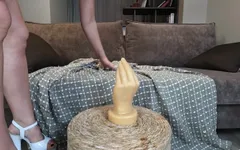 Colossal Hand Buttplug Anal and Pussy Full Stuffing