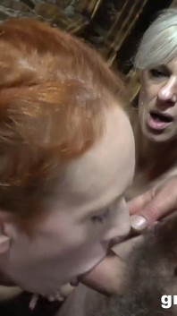 18 Year Old Au-pair Bound and Fucked - Grandparentsx