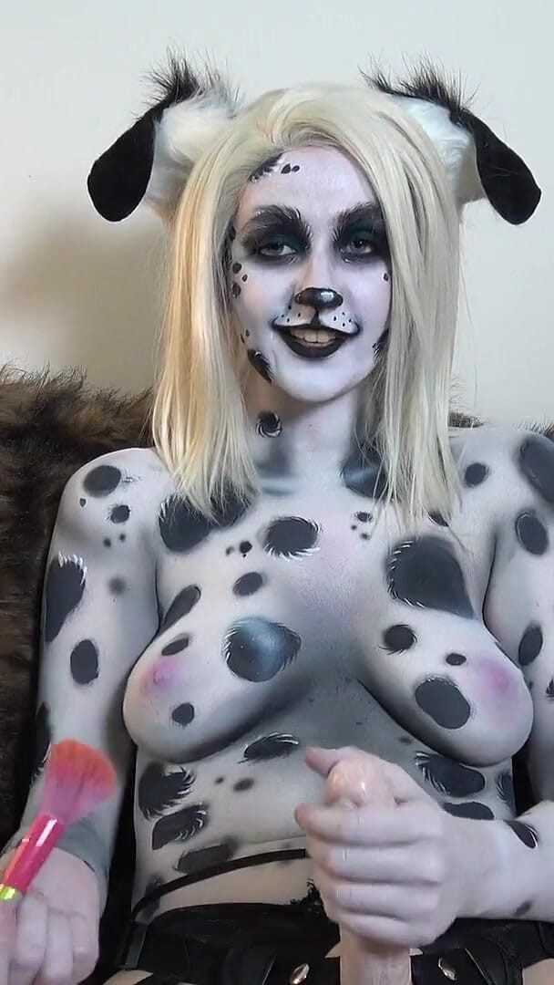 Dalmatian Bodypaint Domination Experience (Em Yang) Dalmatian Bodypaint Domination Experience (Em Yang)