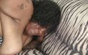 Cum on Weird: Une BBW noire tatouée se fait arroser dans la bouche
