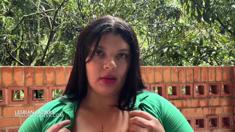 Busty BBW Latinas: Paffutella e procace culo grosso lesbiche che mangiano figa