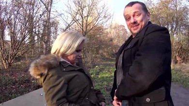 Erotic Planet Studio: Дикий Трах Татуированной Жены-блондинки На Улице В Машине