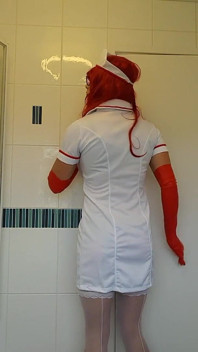 Naughty Nurse Getting Horny and Cumming